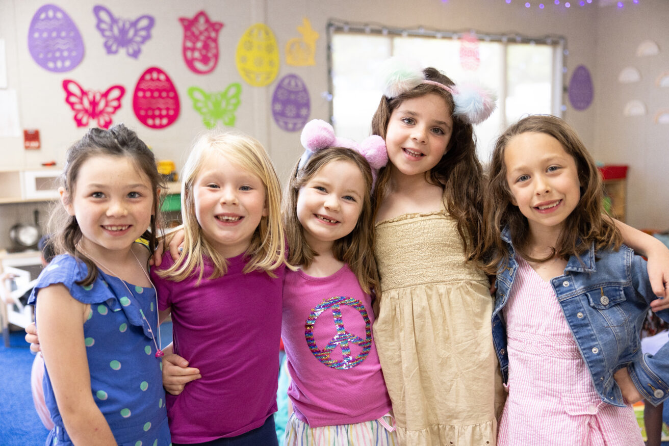 Children and families engaged in fun arts and crafts activities